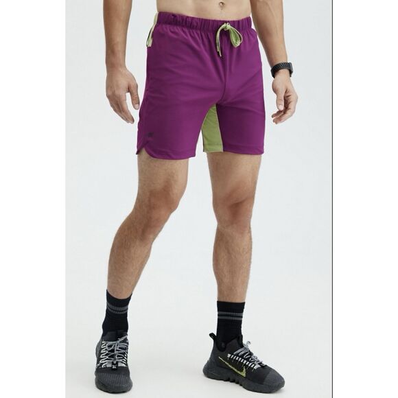 Fabletics The One Short 7 In Inseam - Large - Multicolored - Picture 1 of 6